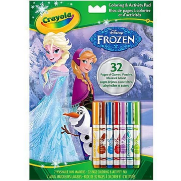 Crayola: Jégvarázs kifestő foglalkoztató szett
