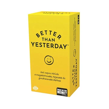 WDYM Better Than Yesterday motivációs játék