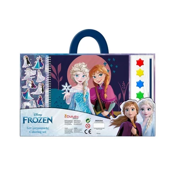 Disney: Jégvarázs 2. Színező füzet vízfestékkel és matricákkal