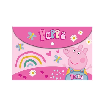 Peppa malac rózsaszín patentos irattartó mappa A/4-es méretben