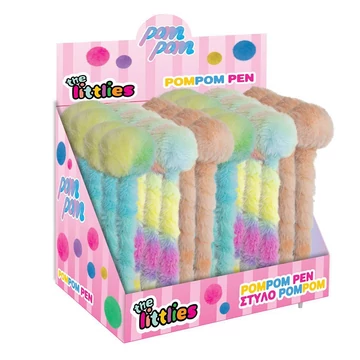 The Littlies: Pompom golyóstoll 4 féle változatban