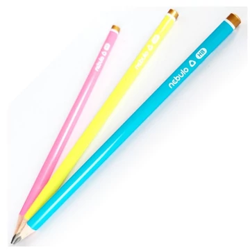 Nebulo: Háromszög alakú grafit ceruza HB-s több változatban 1db