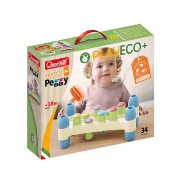 Quercetti: Play Eco Peggy Kalapácsos ügyességi játék