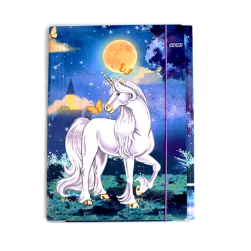 Spirit: Believe in Magic unikornis mintás gumis mappa A/4-es méretben