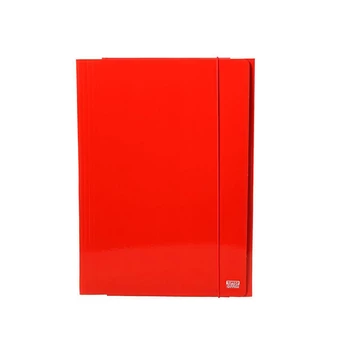 Spirit: Piros színű gumis mappa A/4-es méretben