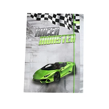 Spirit: Racer Monster gumis mappa A/4-es méretben