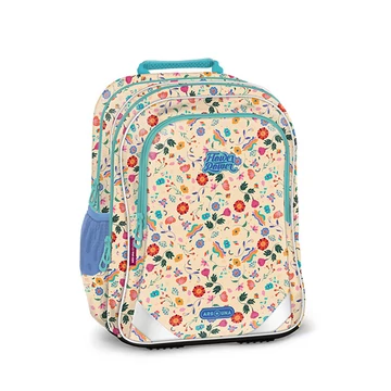Ars Una: Flower Power Ergo-fit iskolatáska, hátizsák