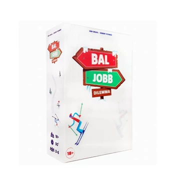 Bal jobb dilemma társasjáték