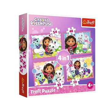 Gabi babaháza 4 az 1-ben puzzle - Trefl