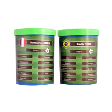 Játszd újra az 1998-as foci VB döntőt! Franciaország-Brazília gombfoci szett ajándék csapattal