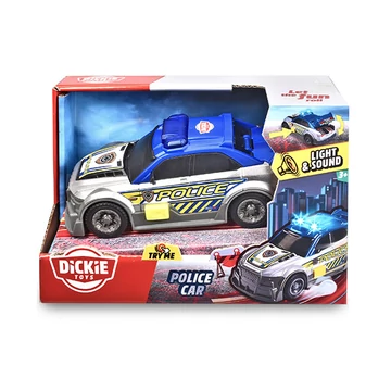 Rendőrautó fénnyel és hanggal 15cm - Dickie Toys
