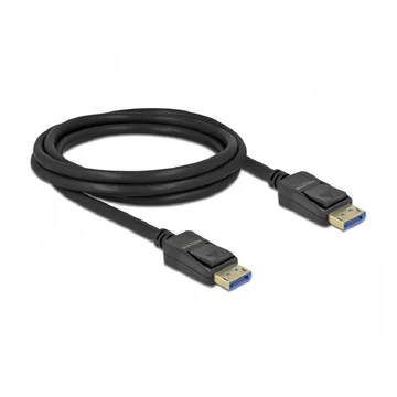 Delock DisplayPort kábel 10K 60 Hz 54 Gbps 2 m
