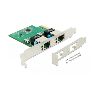Delock PCI Express Kártya > 2 x Gigabit LAN