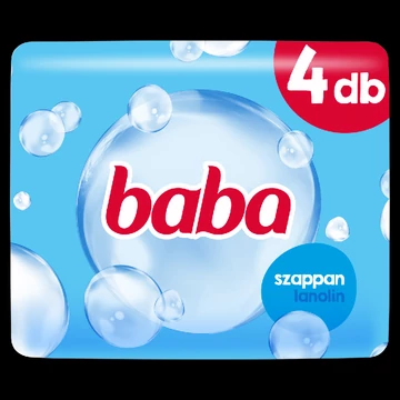 Baba szappan 4x90g Lanolinos