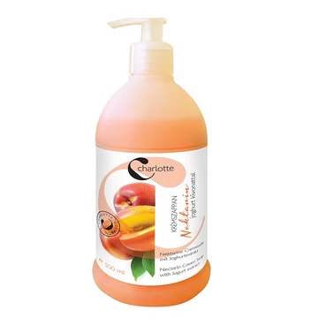 Charlotte Folyékony szappan 500ml Nektarin-Joghurt kivoattal