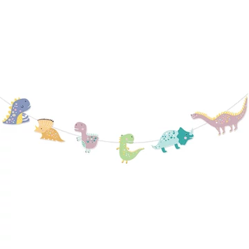 Dínós party füzér 3m