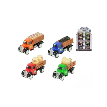 Hátrahúzós fém teherautó többféle változatban JA7354