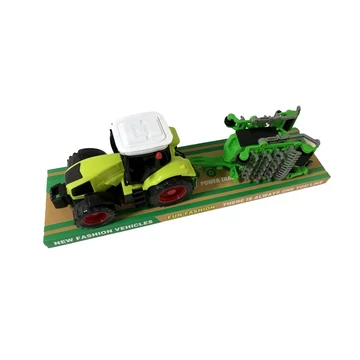 Műanyag traktor vetőgéppel 90540