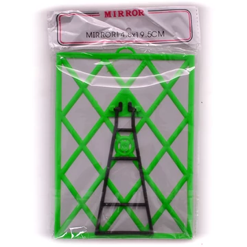 Tükör 14x19cm többféle színben 70145