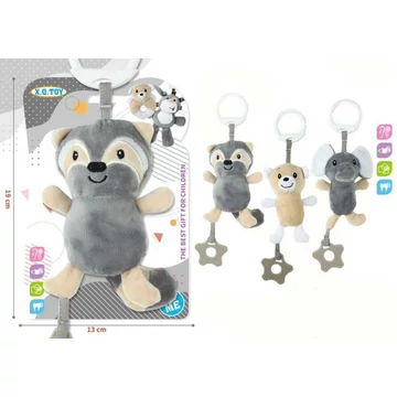 Játék bébi csörgő rágókával többféle változatban BB4362