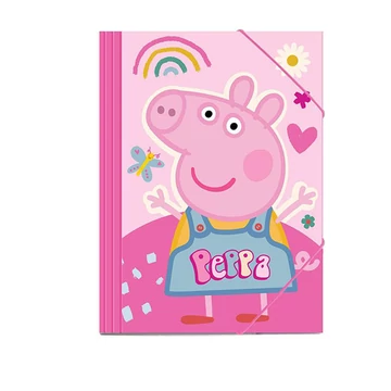 Peppa malacos rózsaszín gumis mappa 25x35cm