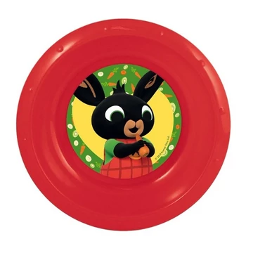 Műanyag bing nyuszi mintás mély tányér QP1346