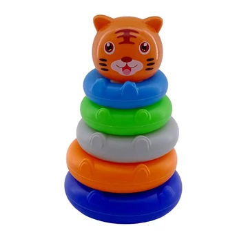 Játék állatos toronyépítő