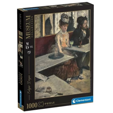 Museum Collection: Edgar Degas - Egy kávézóban 1000 db-os puzzle - Clementoni