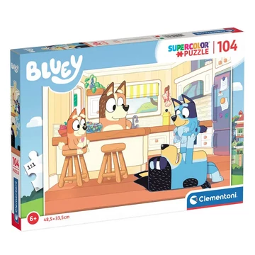 Bluey és családja 104db-os puzzle - Clementoni