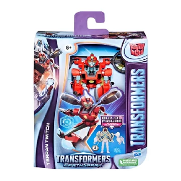 Transformers: EarthSpark Deluxe Terran Twitch átalakítható akciófigura - Hasbro