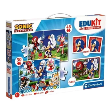 Edukit: Sonic 4 az 1-ben játékgyűjtemény - Clementoni