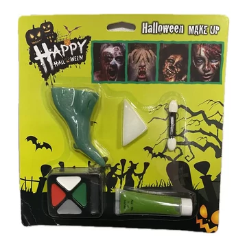 Farsangi boszorkány orr és smink szett 7560