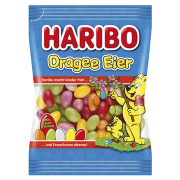 Haribo Dragee Eier zselés cukordrazsé 100 g