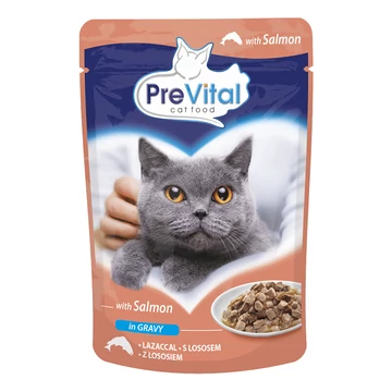 Prevital lazacos alutasakos macskaeledel szószban 100g