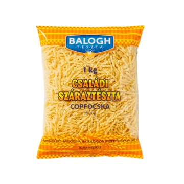 Családi copfocska tészta 1kg