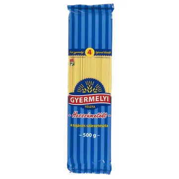 Gyermelyi 4 tojásos hosszúmetélt 500g