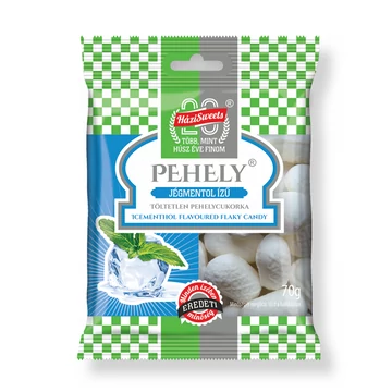 Pehelycukor 70g mentol házisweets