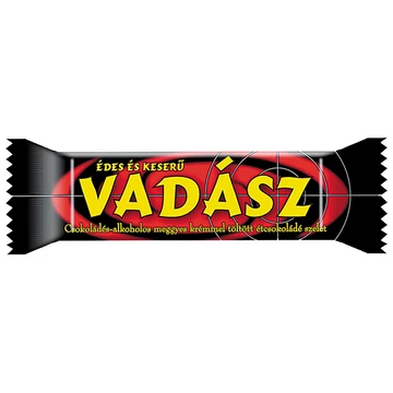 Vadász szelet 25g édes-keserű ét