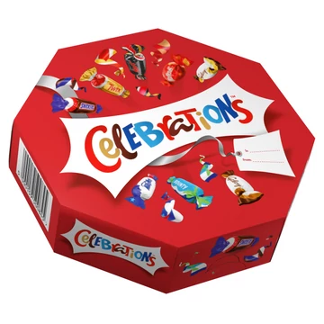 Celebrations vegyes töltött és kekszes tejcsokoládé 196 g