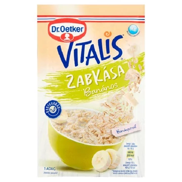 Dr. Oetker Vitalis banános zabkása 55 g