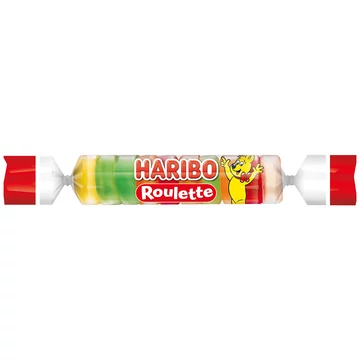 Haribo Roulette gyümölcsízű gumicukorka 25 g
