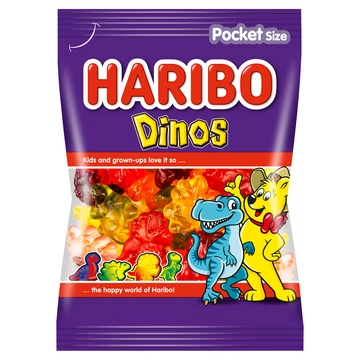 Haribo dinoszaurusz gumicukor 100g