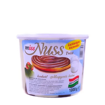 Miss Nuss Twist mogyorókrém 1KG