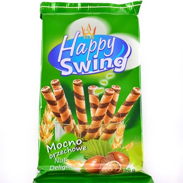 Happy swing mogyorós ostyarúd 150g