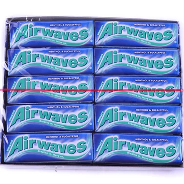 Airwaves rágógumi eukaliptusz és mentol ízben 30x14g