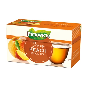 Pickwick őszibarackízű fekete tea 30g