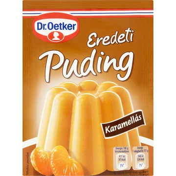 Dr. Oetker tejkaramellás puding 40g