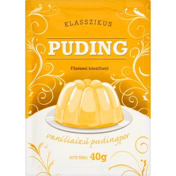 Klasszikus Vanília ízű puding 40g