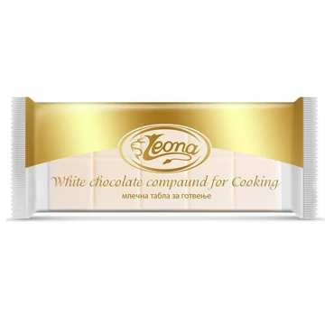 Leona fehér tortabevonó 90/100g