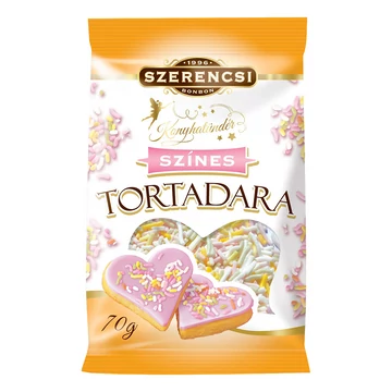 Szerencsi konyhatündér színes tortadara 70g